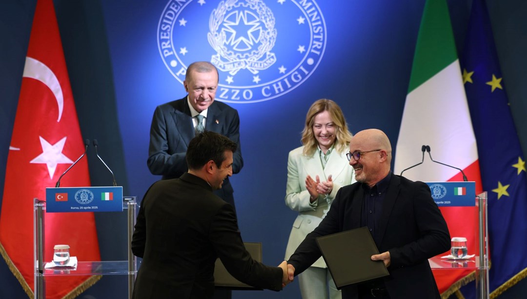 Türkiye ve İtalya Arasında 11 Anlaşma İmzalandı